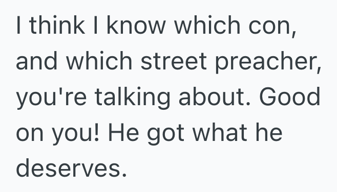 Screenshot 2025 03 04 at 4.53.08 PM Convention Organizers Are Annoyed By A Street Preacher, But Then They Get The The Idea Of Setting Up Bigger Speakers To Drown Him Out